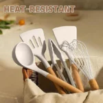 Umite Chef Kitchen Cooking Utensils Set, 33 pcs Non-Stick Silicone Cooking Kitchen